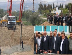 Mut TSO ya binasının temel atma töreni